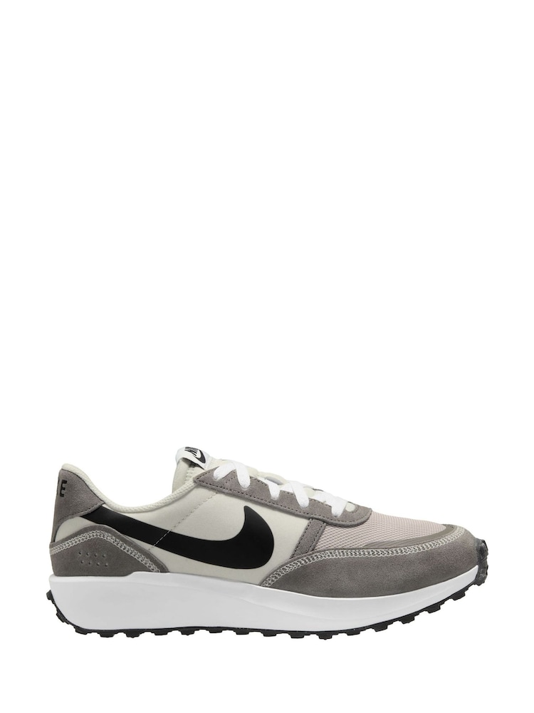 Серый/белый - Кроссовки из вафельного деминола Nike - Изображение 1 из 4