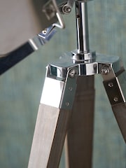 Pacific Grey Hereford Tripod Table Lamp - Image 3 of 6