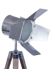 Pacific Grey Hereford Tripod Table Lamp - Image 6 of 6