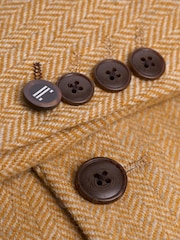 Желтый - Cavani Thomas Tweed Suit Jacket - Изображение 3 3