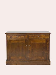 Laura Ashley Dark Chestnut Garrat 2 Door 2 Drawer Sideboard - Image 5 of 7