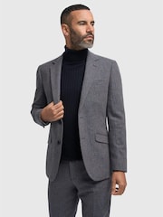 Синий - Cavani Thomas Tweed Suit Jacket - Изображение 1 3