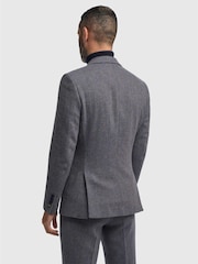 Синий - Cavani Thomas Tweed Suit Jacket - Изображение 2 3