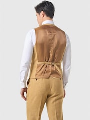 Cavani Yellow Thomas Tweed Waistcoat - Image 2 of 4