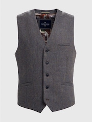 Cavani Blue Thomas Tweed Waistcoat - Image 3 of 3