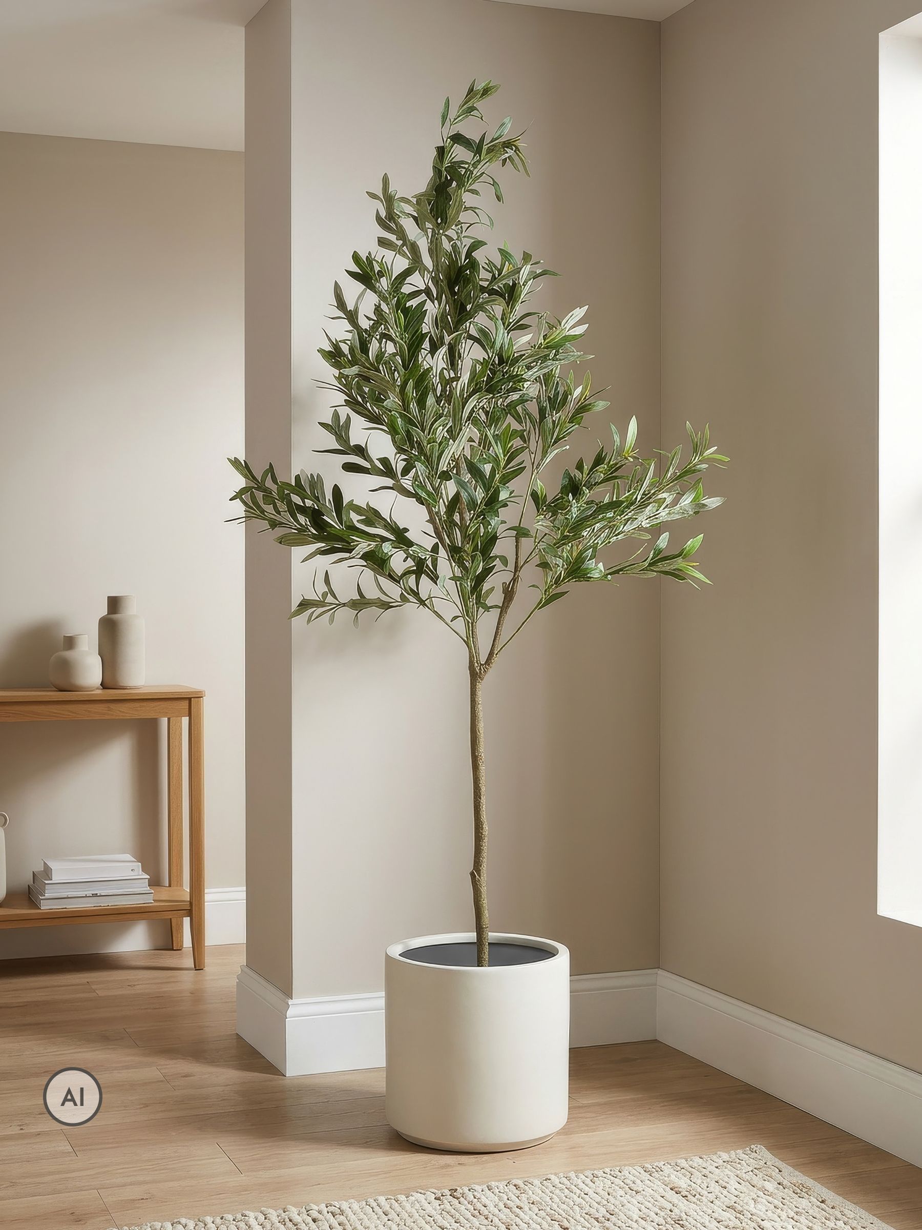 Scottish Everlastings Ltd Unisex Green Olive Tree In 190Cm - Image 2