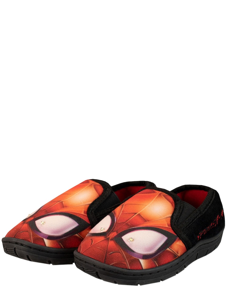 Red/Spider-Man Soft appliquéd slippers for kids | H&M GB