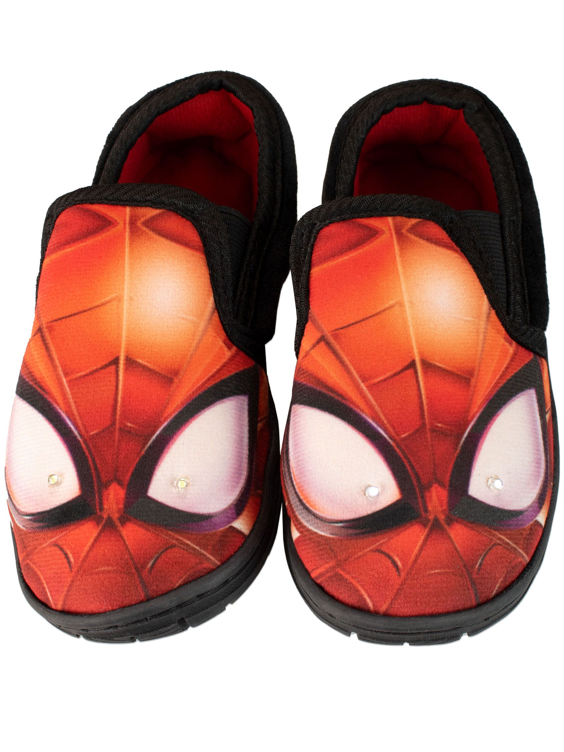 spiderman light up slippers