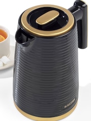 Salter Black Palermo Texture Kettle 1.7L - Image 1 of 4