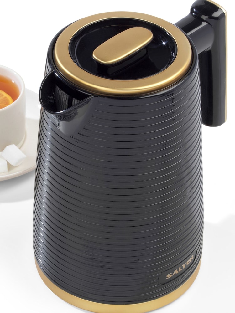 Salter Black Palermo Texture Kettle 1.7L - Image 1 of 4