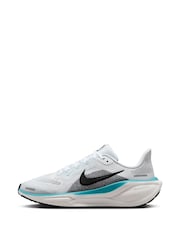 Nike White Air Zoom Pegasus 41 Road Running Trainers - Image 2 of 8