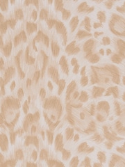 Clarke and Clarke Blush Emma J Shipley Wilderie Felis A4 Wallpaper Sample - Image 1 of 1