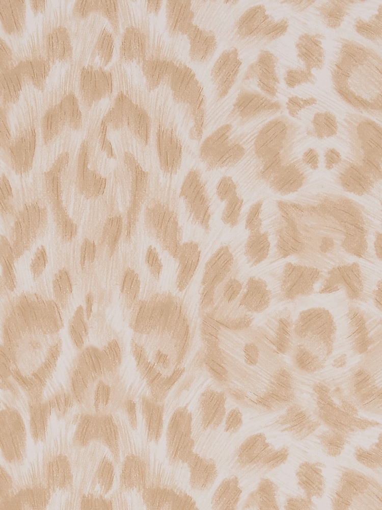 Clarke and Clarke Blush Emma J Shipley Wilderie Felis A4 Wallpaper Sample - Image 1 of 1