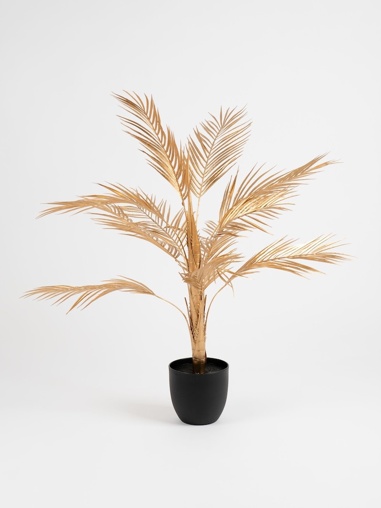 Scottish Everlastings Ltd Gold Palm Tree - Image 2 of 3 Scottish Everlastings Ltd Gold Palm Tree - Image 2 of 3