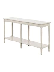 Pacific Putty Pine Wood Large Console Table - Image 7 of 7