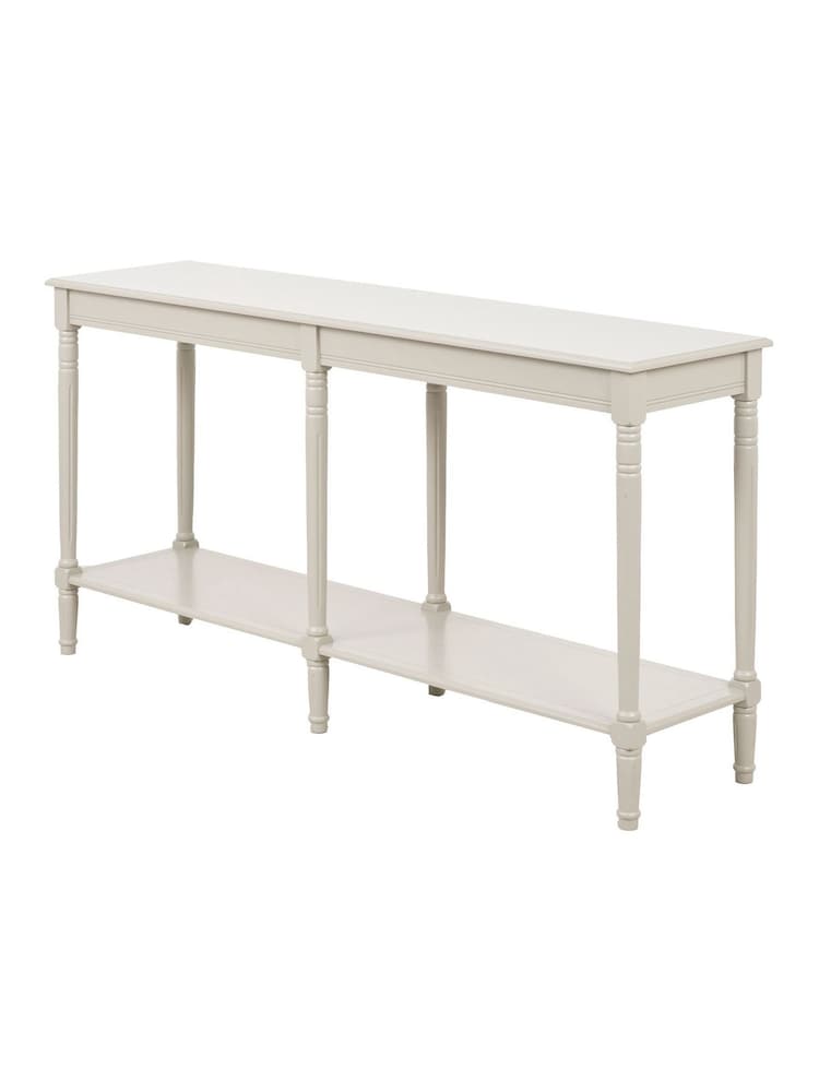 Pacific Putty Pine Wood Large Console Table - Image 7 of 7
