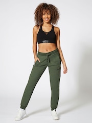 Pineapple Green Skinny Zip Joggers - Image 3 of 4