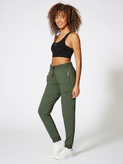 Pineapple Green Skinny Zip Joggers - Image 4 of 4
