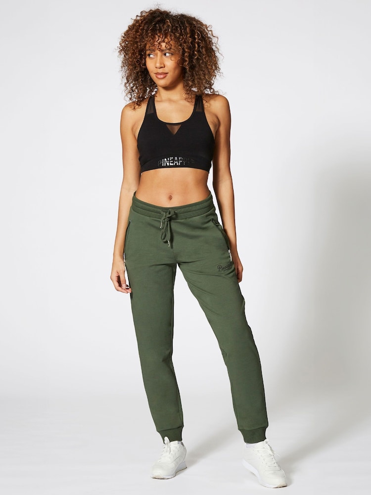 Pineapple Green Skinny Zip Joggers - Image 5 of 7