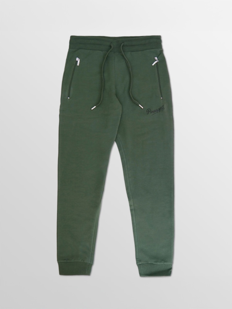 Pineapple Green Skinny Zip Joggers - Image 7 of 7