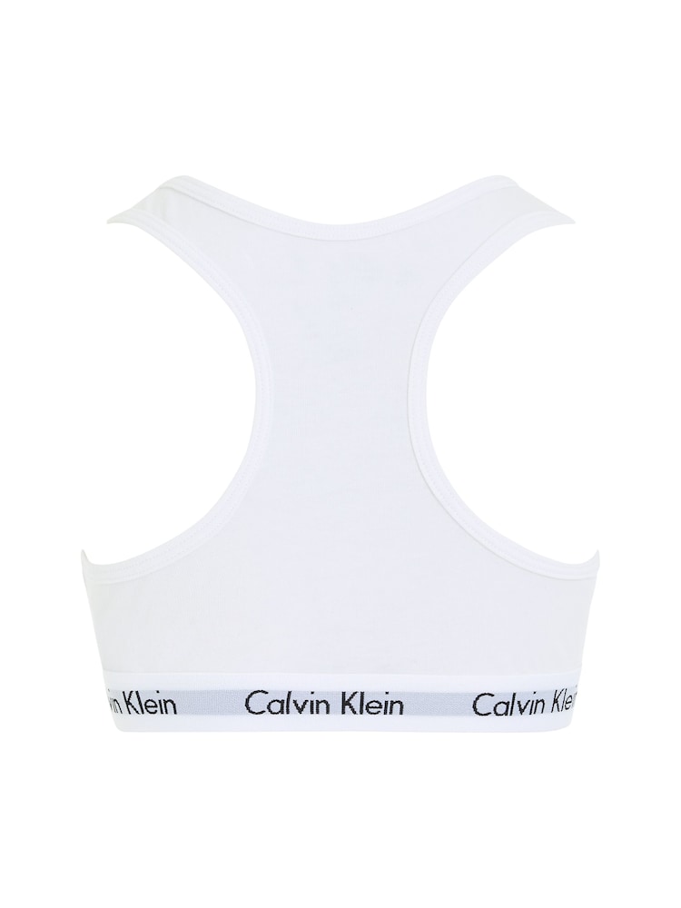 črna - Calvin Klein Sodobna bombažna dekleta Bralettes 2 komplet - Slika 2 iz 2