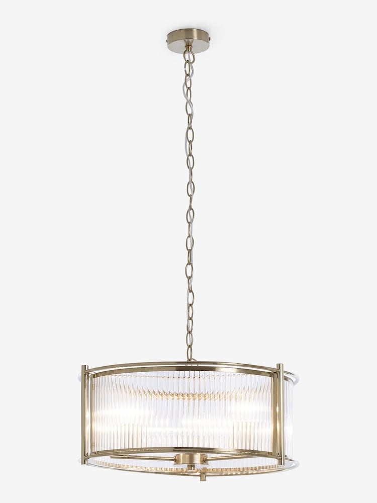 Brass Hertford 3 Light Chandelier Light - Image 7 of 7