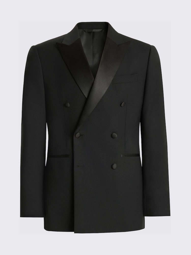 MOSS Tailored Fit vilnas maisījuma sporta smokinga jaka - Attēls 7 no 7 MOSS Tailored Fit vilnas maisījuma sporta smokinga jaka - Attēls 7 no 7