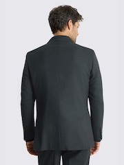 MOSS Grey Relaxed Fit Flannel Suit Jacket - Image 3 of 4