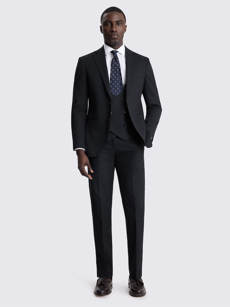 MOSS Tailored Fit kucēna zobu uzvalka jaka - Attēls 2 no 7