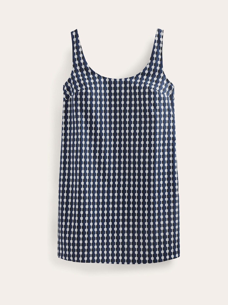 Boden Blue Scoop Neck Shift Dress - Image 6 of 6 Boden Blue Scoop Neck Shift Dress - Image 6 of 6