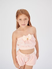 Angels Face Pink Bettyboo Crop 100% Cotton Top - Image 2 of 4