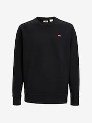 Levi's® Black New Original 100% Cotton Sweatshirt - Image 6 of 6