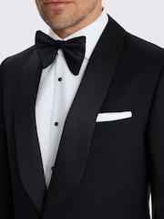 MOSS Tailored Fit -villasekoitteinen huivikäänteinen smokkitakki - Kuva 4 / 5