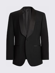 MOSS Tailored Fit -villasekoitteinen huivikäänteinen smokkitakki - Kuva 5 / 5
