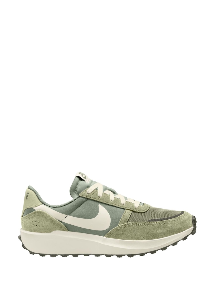 Nike Green/White Waffle Debut Trainers - Image 1 of 4