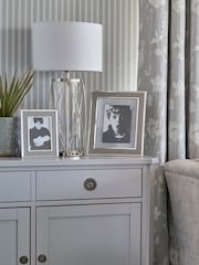 Laura Ashley Pale Charcoal Henshaw Two Doors Two Drawers Sideboard - Image 2 of 6