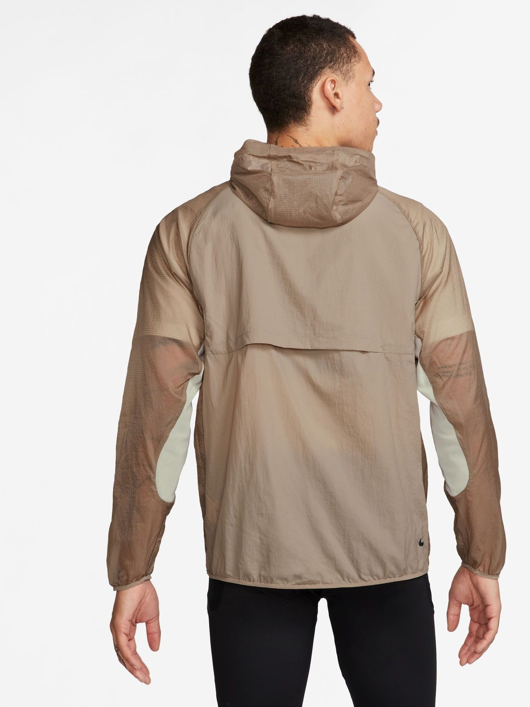 Buy Nike Brown Trail Aireez Running Jacket from Next Luxembourg