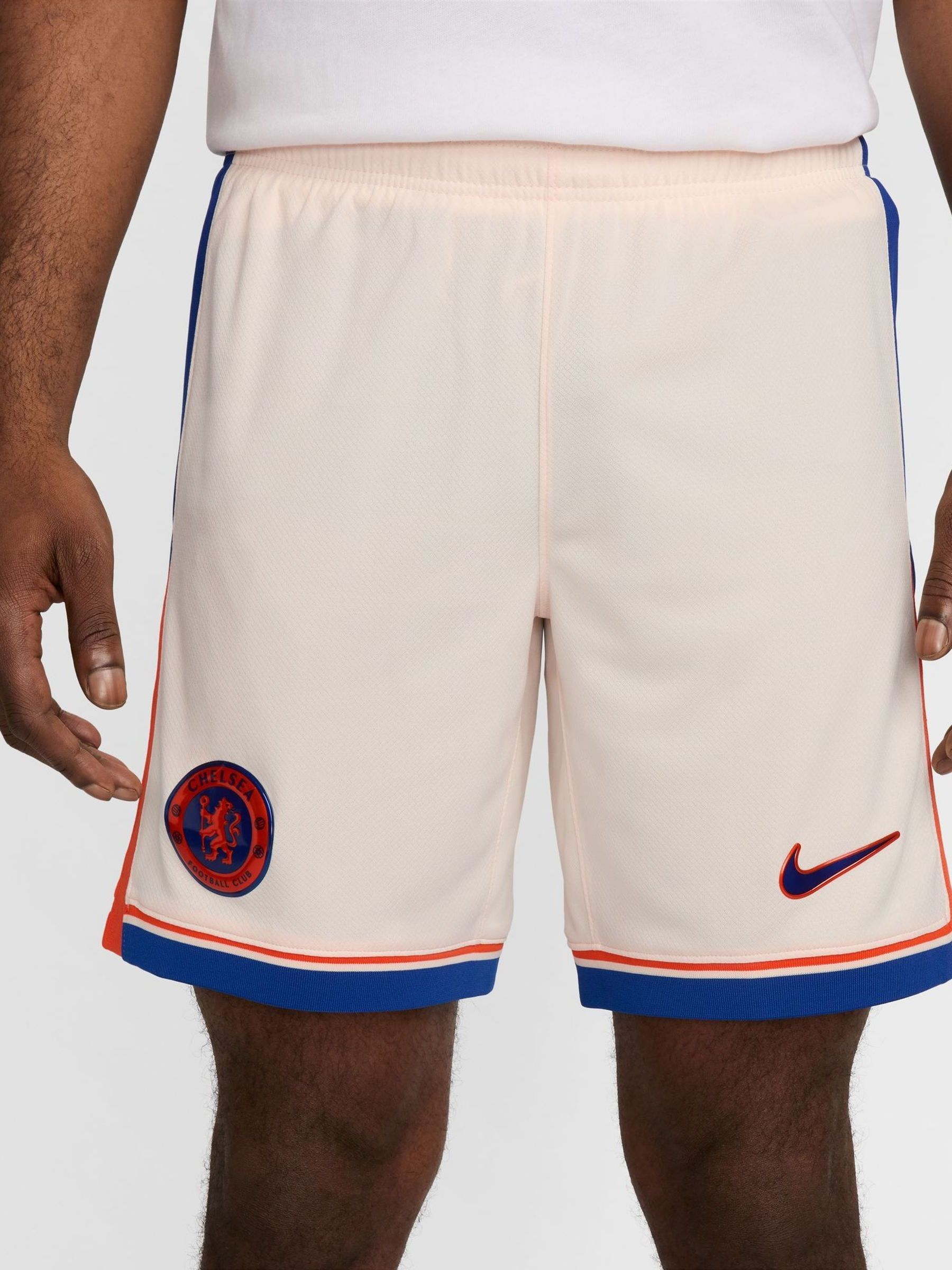 Buy Nike Cream Chelsea FC 24 25 Stadium Away Football Shorts from Next Luxembourg