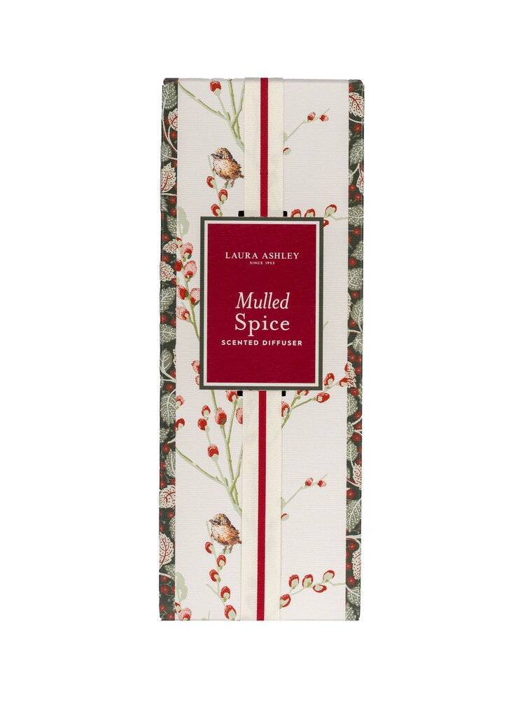Laura Ashley Red Christmas Mulled Spice 100ml Diffuser - Image 5 of 5