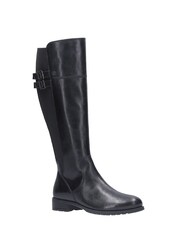 Hush Puppies Black Arla Long Boots - Image 2 of 4