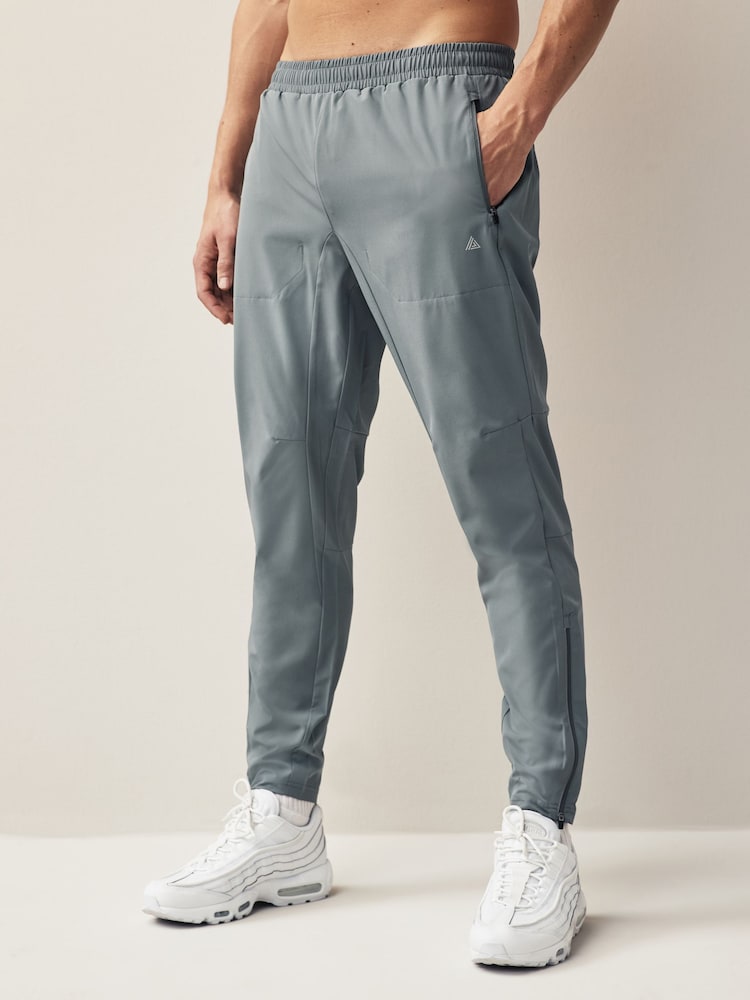 Grey Woven Active Joggers - Image 1 of 9