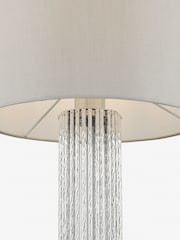 Dar Lighting Silver Lazio Table Lamp - Image 4 of 4