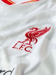 Nike White Liverpool FC 24/25 Stadium Third Football Shirt - Image 13 of 13