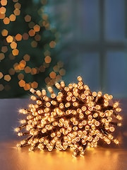 Premier Decorations Ltd Warm White 720 Supabrights LED Christmas Lights With Timer 57.5M - Image 1 of 4