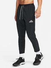 Nike Black Trail Dawn Range Dri-FIT Running Joggers - Image 1 of 16