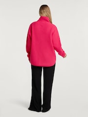 4th Arq Pink Lennox Half-Zip Fleece - Image 2 of 5