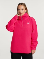 4th Arq Pink Lennox Half-Zip Fleece - Image 3 of 5