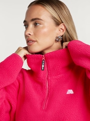 4th Arq Pink Lennox Half-Zip Fleece - Image 4 of 5
