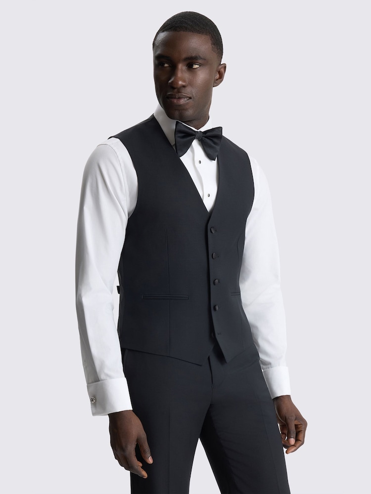MOSS Tailored Fit Wool Blend Performance Dresswear Waistcoat - Εικόνα 1 του 3 MOSS Tailored Fit Wool Blend Performance Dresswear Waistcoat - Εικόνα 1 του 3
