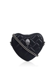 Kurt Geiger London Black Kensington Heart Cross Body Bag - Image 1 of 5